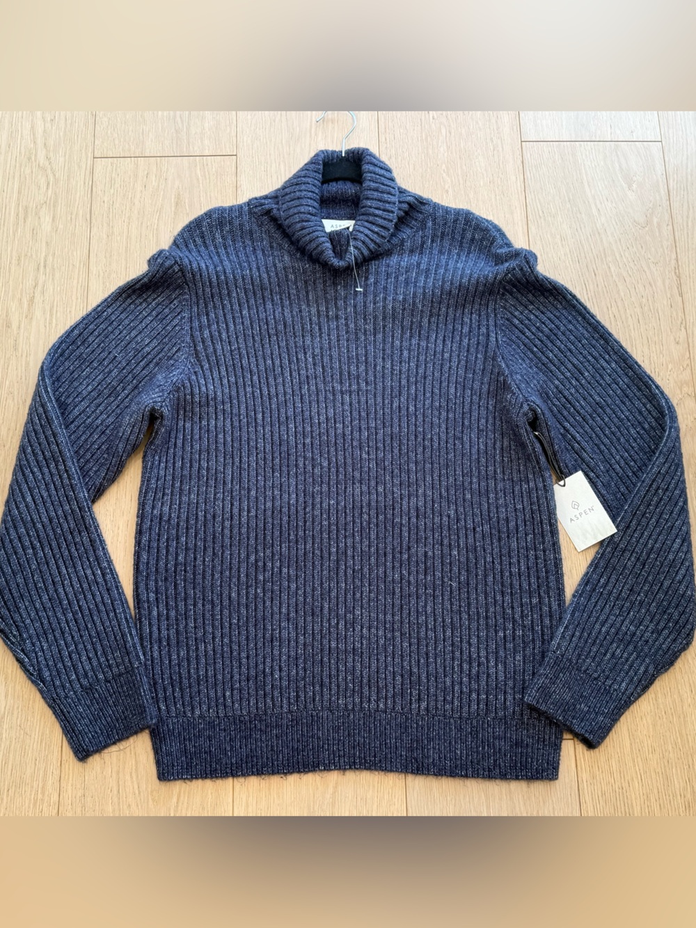 Aspen Rib Knit Turtleneck Sweater XL BNWT | Cozy Winter Chunky Pullover